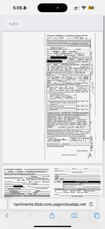 Browns rookie quarterback Shedeur Sanders received a speeding ticket for driving 101 mph on I-71 North on June 17, 2025, in Strongsville, Ohio.