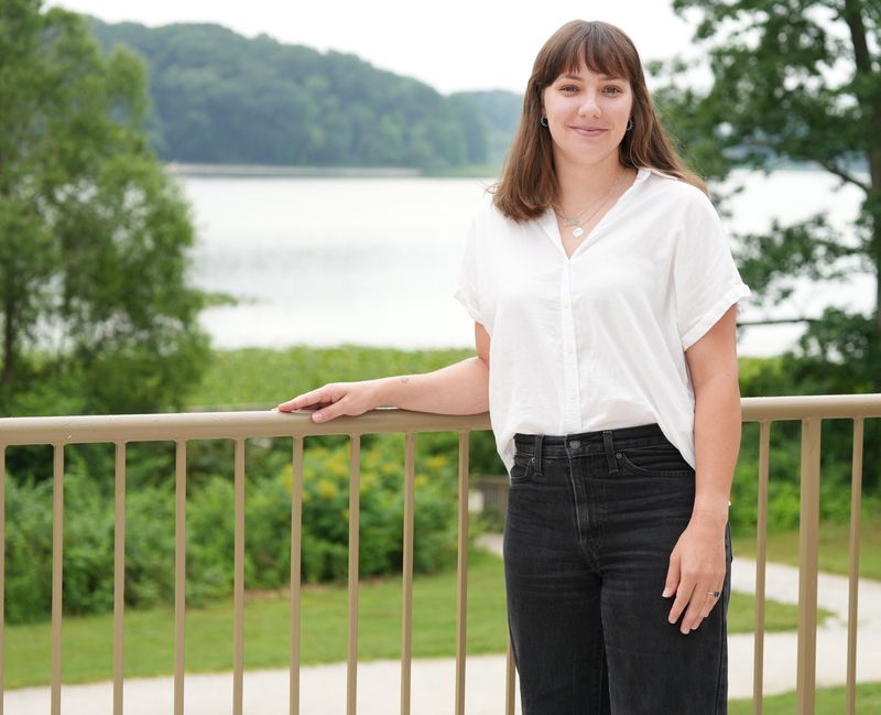 Leslie Bast serves as an education naturalist with Stark Parks. "I knew I always wanted to work in the outdoors to help educate and share the wonders nature has to offer," she said.