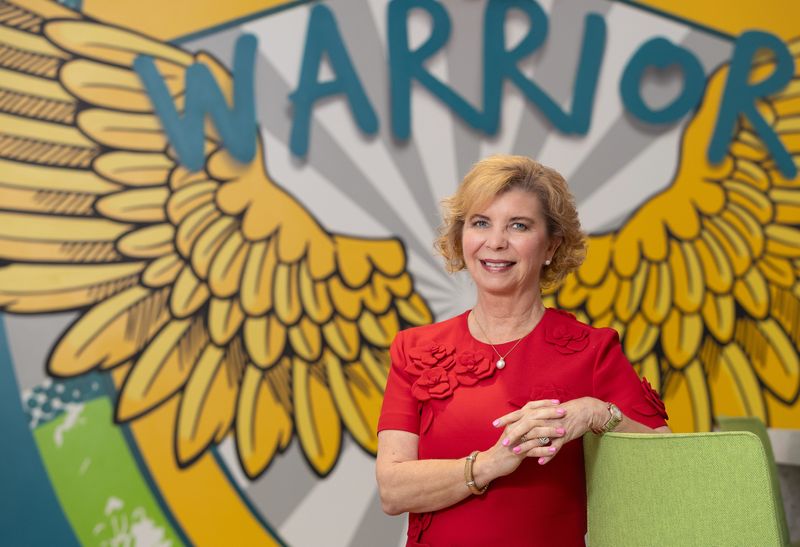 Kara Trott, founder and board chair of Quantum Health Inc., at the company’s Dublin headquarters