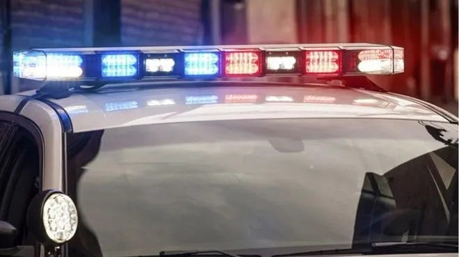 Stock police lights