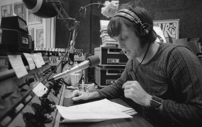 Gary Burbank - disc jockey at WAKY. 1971