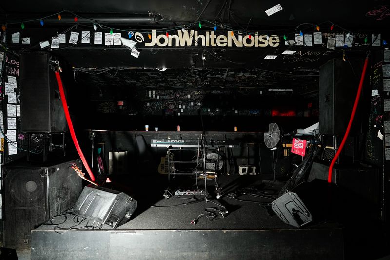 Stage at Threes Above High on Tuesday, July 15, 2025 in Columbus, Ohio.