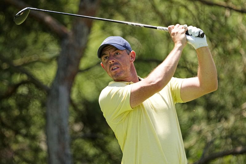Rory McIlroy tees off on the second hole during the final round of the 2024 Memorial Tournament. He skipped the 2025 Memorial.