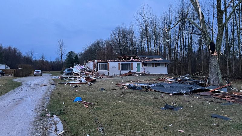 Philip Bassham, the lead pastor of Discovery Church in Gahanna, lost his home to a tornado in February 2024.