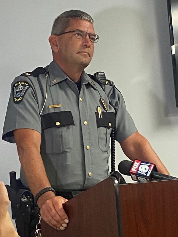 Bellville Police Chief John Fletcher