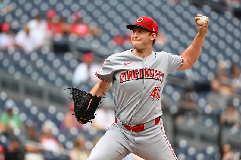 Nick Lodolo threw his first career shutout Wednesday against the Nationals in Washington. He improved to 8-6 with a 3.08 ERA over 21 starts.