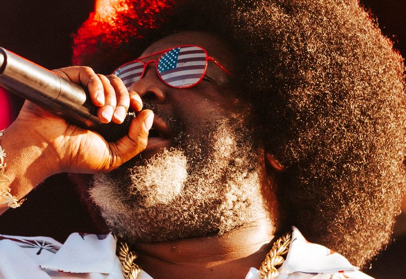 Afroman performs during Rock the Country music festival in Anderson, S.C. Saturday, July 26, 2025.