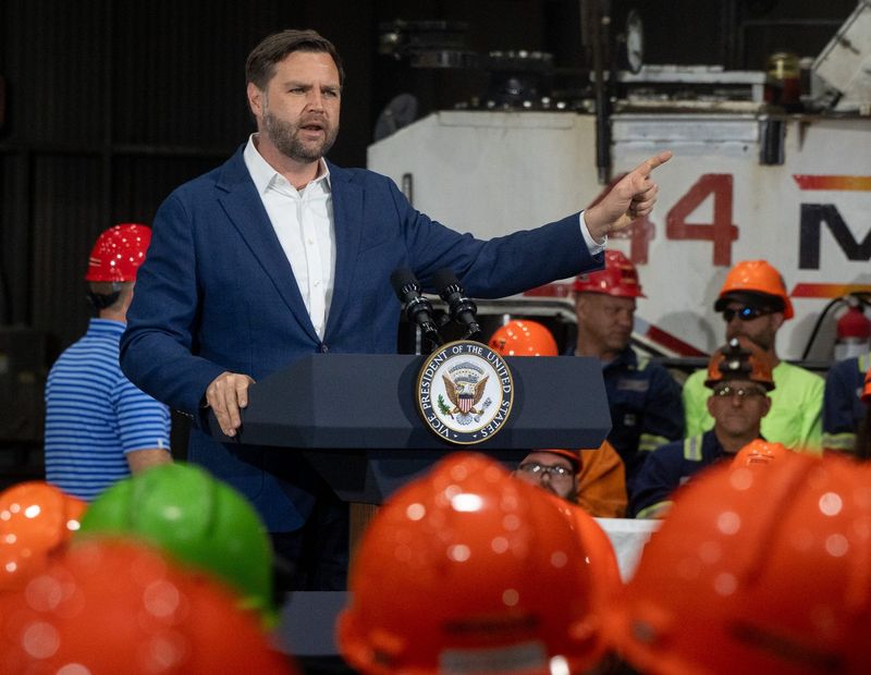Vice President JD Vance visited the Metallus Faircrest Steel Plant in Perry Township on July 28 to promote the One Big Beautiful Bill Act.