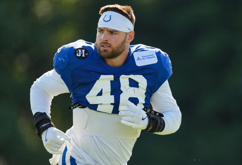 Former Bengal Joe Bachie played part of the 2025 season for the Indianapolis Colts.