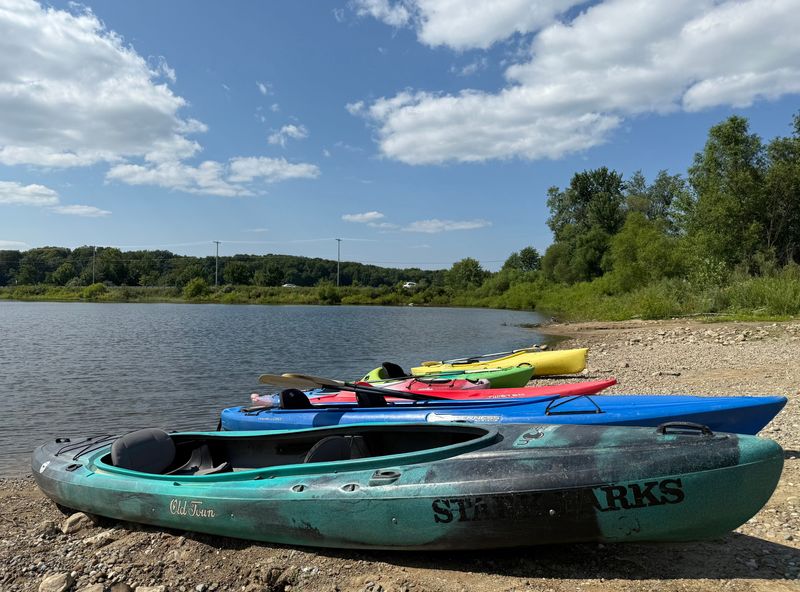 Kayaking is a popular and enjoyable summertime activity at lakes and rivers throughout Northeast Ohio.