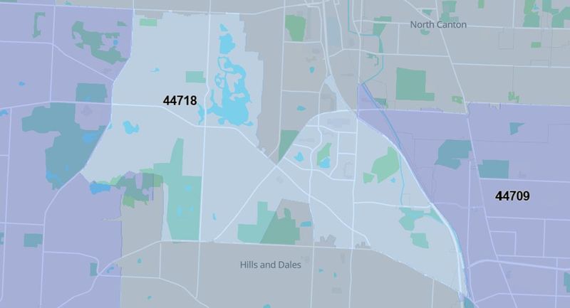 The 44718 ZIP code, which covers parts of Jackson and Plain townships in Stark County, cracked Realtor.com's list of the 50 "Hottest ZIP Codes" in the country for 2025.