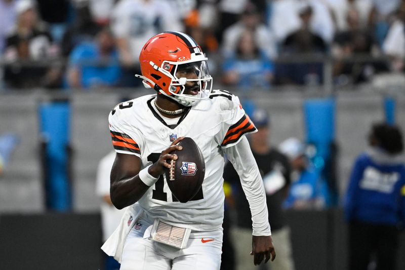 Browns QB Shedeur Sanders vs. Carolina Panthers