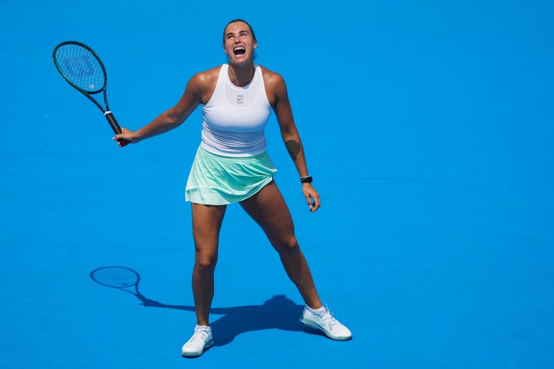 WTA No. 1 Aryna Sabalenka beat Emma Raducanu in the third round of the Cincinnati Open 7-6 (3), 4-6, 7-6 (5) in a match that took 3 hours, 9 minutes, the third-longest in Cincinnati Open history.