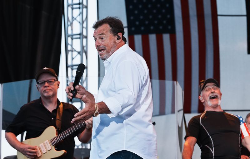 Sammy Kershaw performed during the Roots and Boots concert at the Kentucky State Fair at the Kentucky State Fairgrounds in Louisville, Ky. on Aug. 17, 2025.