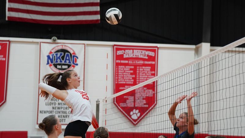 Beechwood's Macy Armstrong (25) posted 281 kills and 59 blocks in 2025.