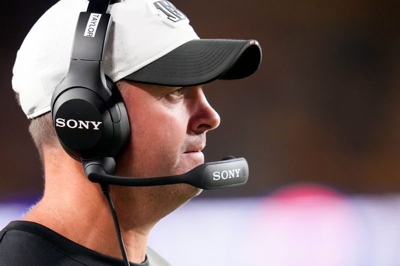 Cincinnati Bengals head coach Zac Taylor walks the sideline in the third quarter of the NFL Preseason Week 2 game between the Washington Commanders and the Cincinnati Bengals at Northwest Stadium in Landover, Md., on Monday, Aug. 18, 2025. The Bengals won the game, 31-17.