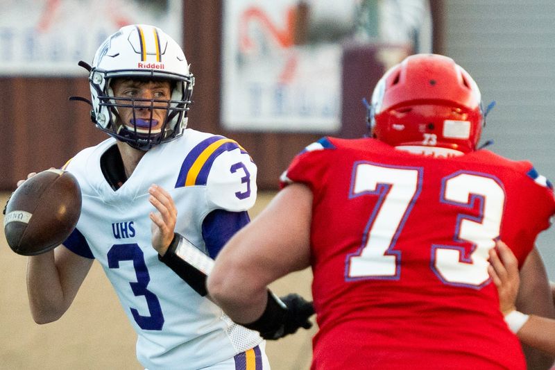 Unioto took on Portsmouth in varsity football at Portsmouth High School on August 21, 2025, in Portsmouth, Ohio.