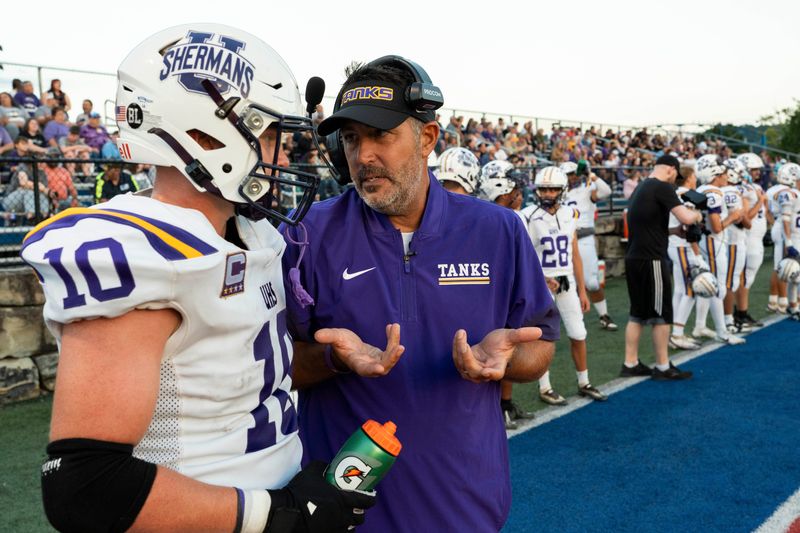 Unioto took on Portsmouth in varsity football at Portsmouth High School on August 21, 2025, in Portsmouth, Ohio.
