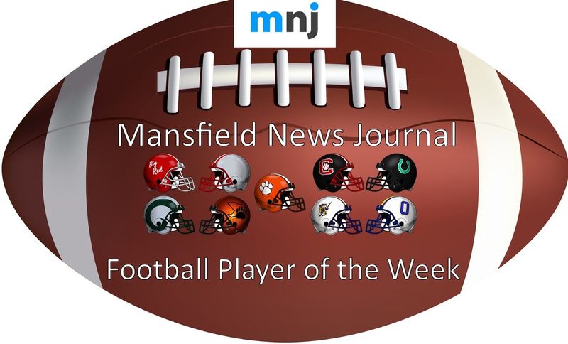 Mansfield News Journal Football Player of the Week Logo