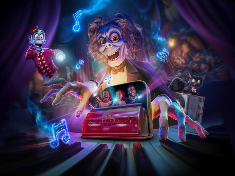 Kings Island finally revealed the long-awaited fate of the Boo Blasters on Boo Hill space. The ride will reopen as Phantom Theater: Opening Nightmare. Its set to open next spring.