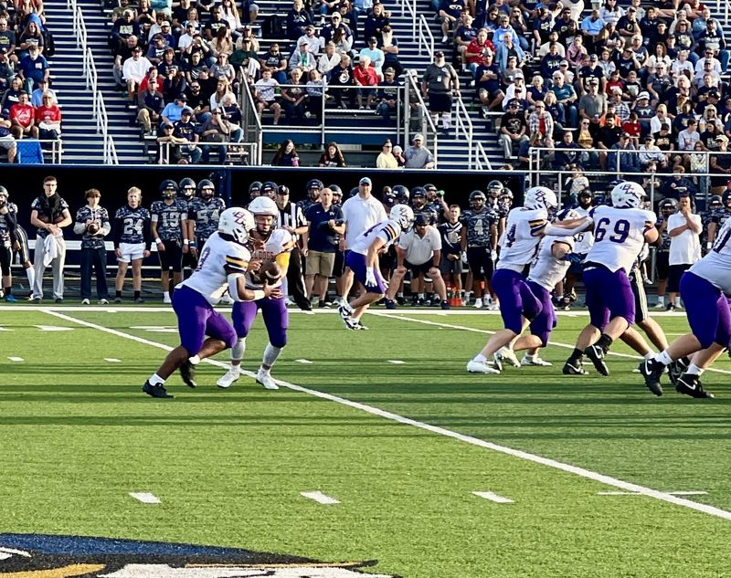 Bloom-Carroll went on the road and fell 14-0 in a nonconference game against Teays Valley Aug. 29, 2025.