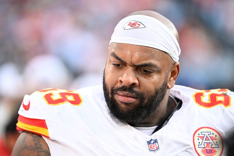 Mike Pennel with the Kansas City Chiefs