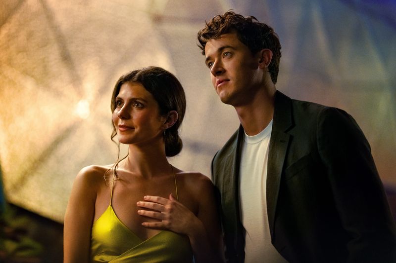Emily Bader stars as Poppy opposite Tom Blyth as Alex in Netflix's "People We Meet on Vacation."