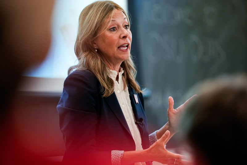 Dr. Amy Acton is running as a Democrat for Ohio governor. She is expected to face Republican Vivek Ramaswamy in the November general election.