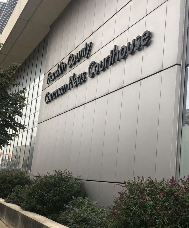 The Franklin County Common Pleas Courthouse is located at 345 S. High St. in Columbus.