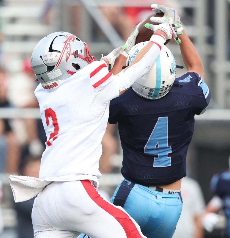 Northwest football takes on Louisville at Louisville Friday, Sept. 5, 2025.