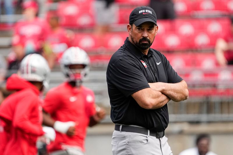 Ohio State coach Ryan Day said that facing Ohio University on Sept. 13 will be "a really good challenge for our team."