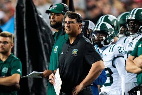 Ohio University fires head football coach Brian Smith for cause – Blue