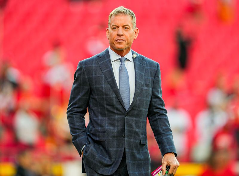 Monday Night Football analyst Troy Aikman