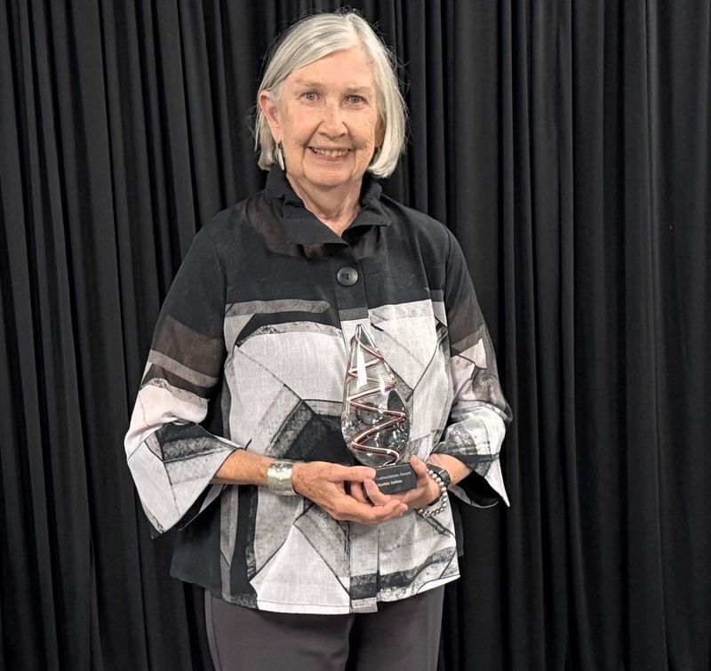 Marion Sutton, former owner of Jones Metal in West Lafayette, was the Coshoctonian Award winner for 2025. Nomination letters for this year's honor are being accepted by the Coshocton County Chamber of Commerce.