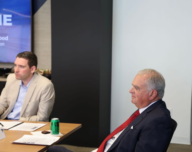 Ray LaHood at a MORPC roundtable in Sept. 2025.