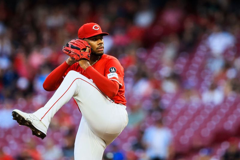Hunter Greene saw his no-hit bid against the Chicago Cubs ended with two outs in the sixth innin Sept. 18 at Great American Ball Park.
