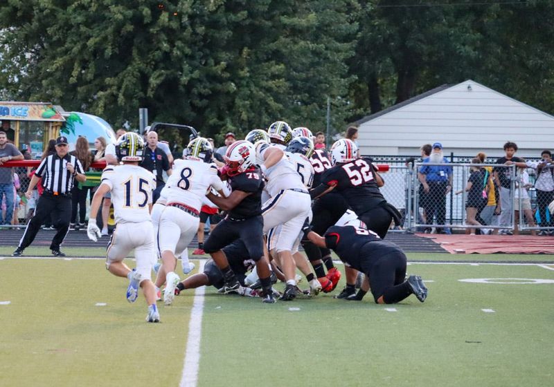 Marion Harding defeated River Valley 32-20 at Harding Stadium in a Week 5 Mid Ohio Athletic Conference football game Sept. 19, 2025.