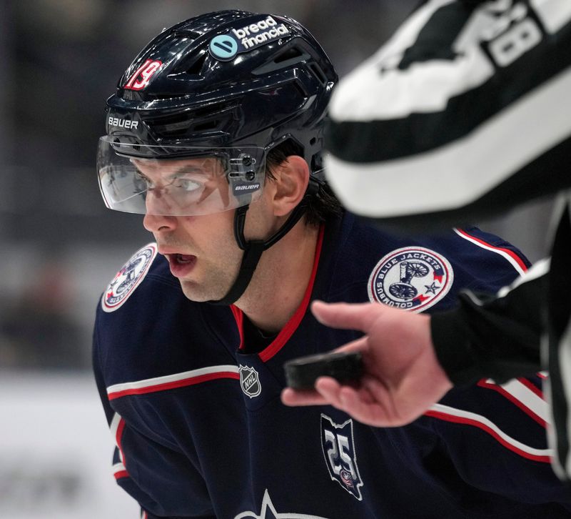 Blue Jackets center Adam Fantilli