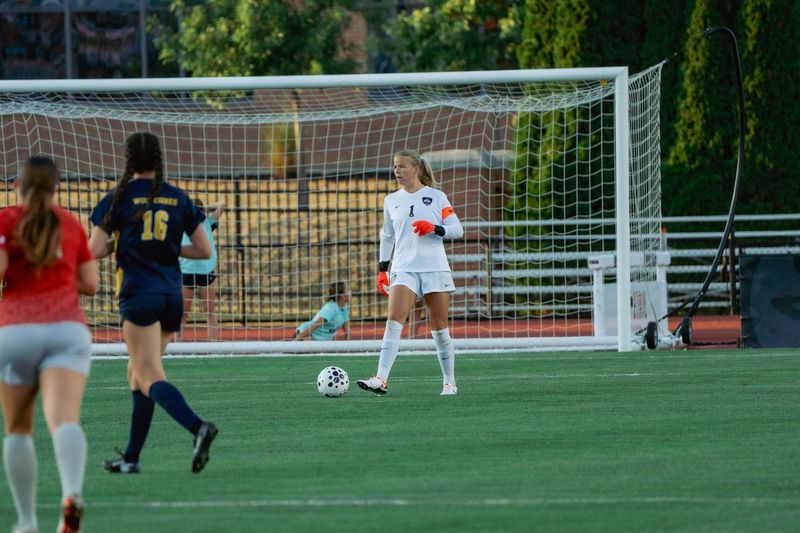 Ohio State goalkeeper Molly Pritchard can set a program record for shutouts by posting a clean sheet against the Spartans on Oct. 5.