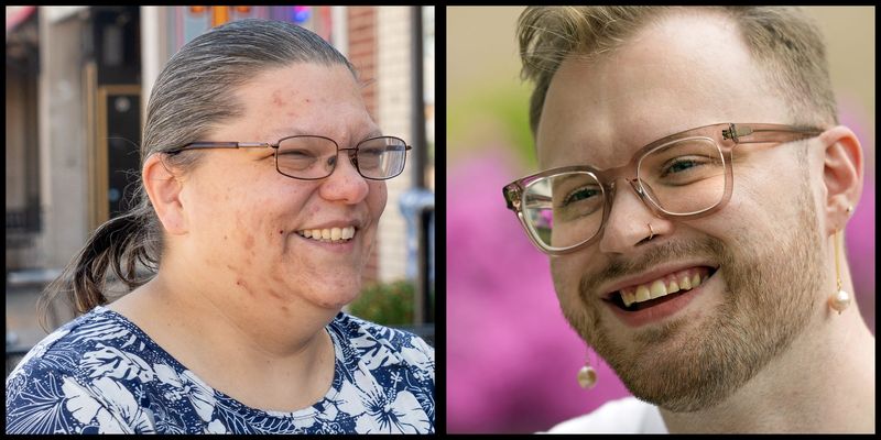 Acacia Reynolds, left, and Fran Wilson are running against each other for the Akron City Council Ward 1 seat.
