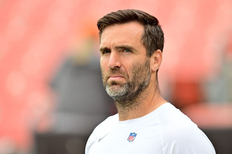 Joe Flacco with the Cleveland Browns