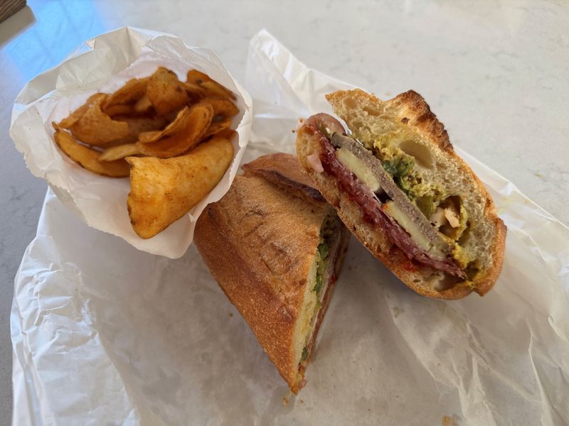 The charcuterie sandwich from Rump & Roll, a new delicatessen, in Dayton, Ky.