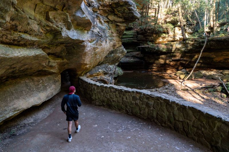 Old Man's Cave in Hocking Hills is one of the natural features that make it one of the best state parks in the U.S.