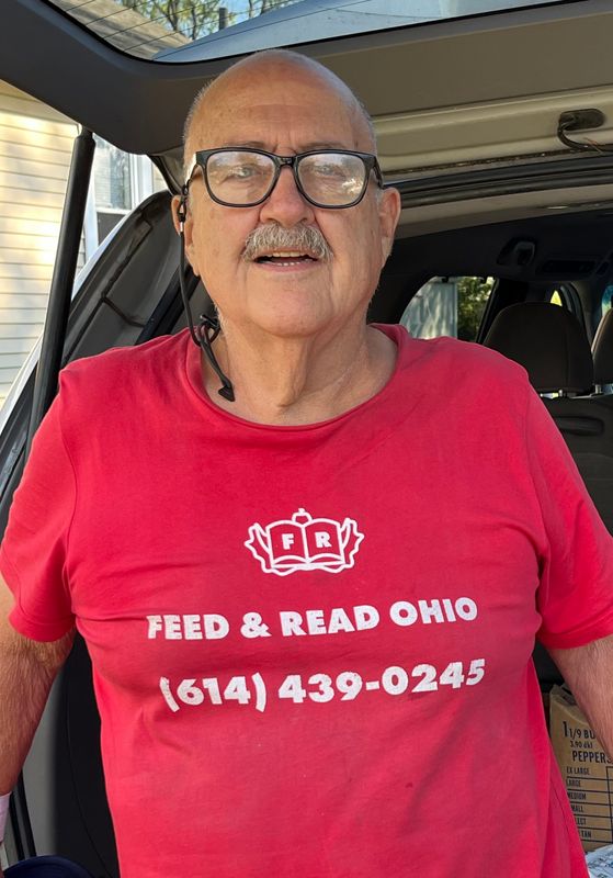 Jacques Angelino, founder of Feed and Read Ohio