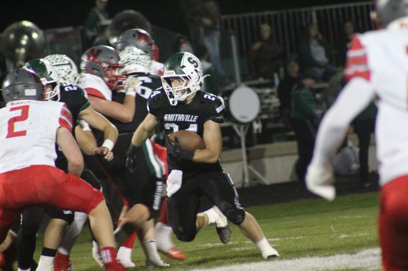 Smithville running back Ben Beichler.