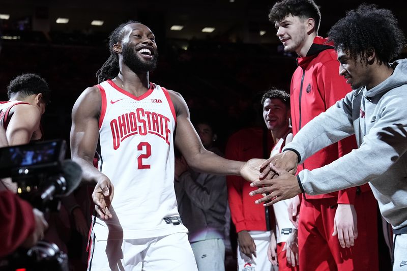 USA Today’s mock draft has former Ohio State guard Bruce Thornton going with the No. 50 pick in the 2026 NBA Draft.