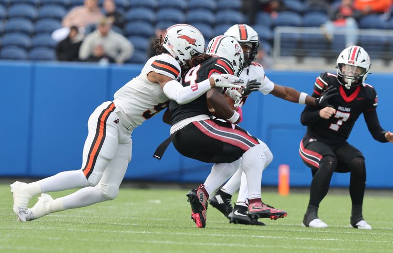 Massillon takes on McKinley in their 136th rivalry game this year held at McKInley’s Tom Benson Hall of Fame Stadium Saturday, October. 25, 2025.
