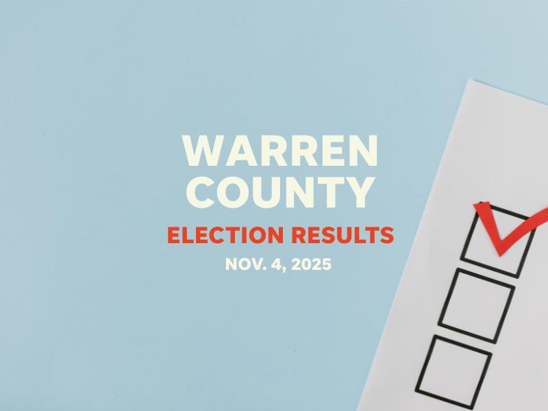 Get live election results from Warren County, Ohio on Nov. 4, 2025.