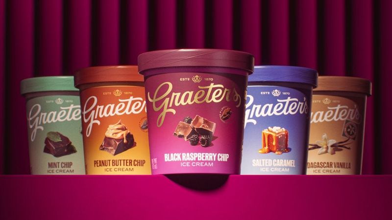 Graeter's Ice Cream has unveiled a new look for its packaging.