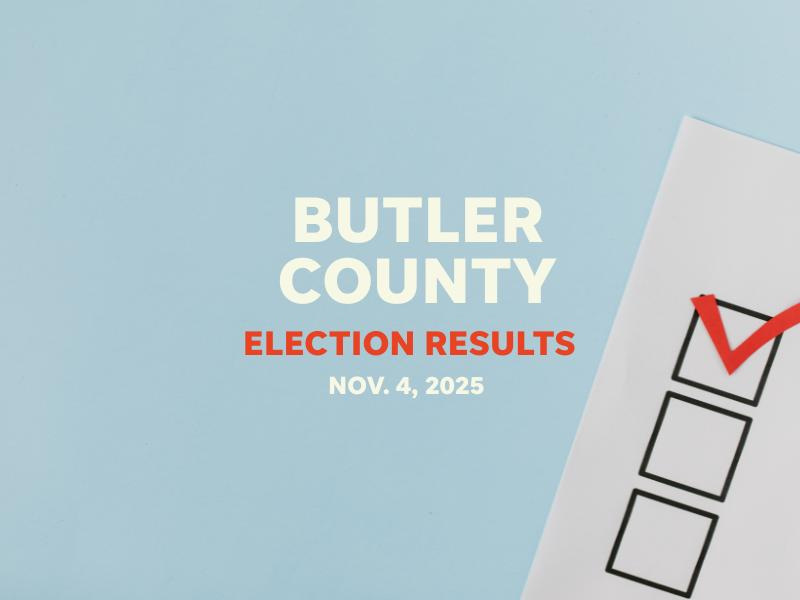 Get the latest Butler County, Ohio election results.